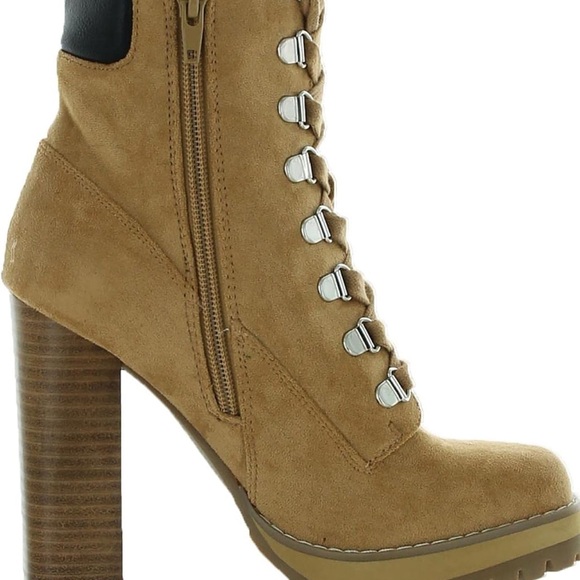 Steve Madden heeled hiker boot -10 M - Picture 3 of 12